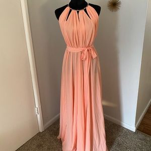 Peach Dress